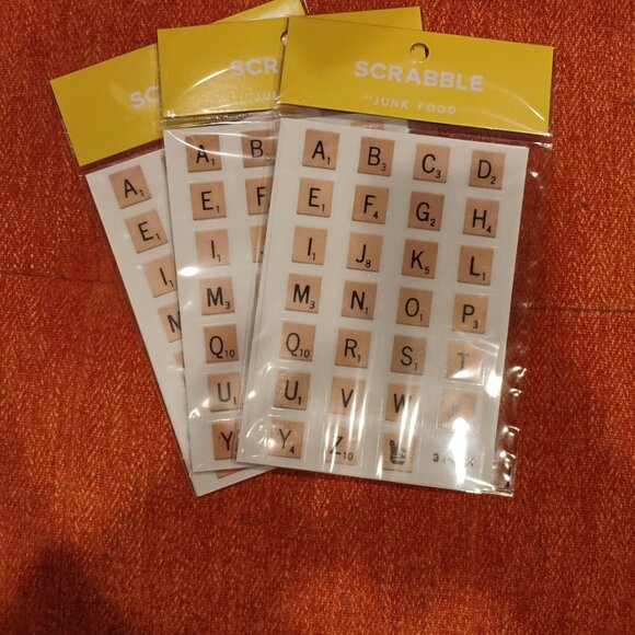Limited Edition SCRABBLE Sticker GIFT SET - Picture 5 of 5